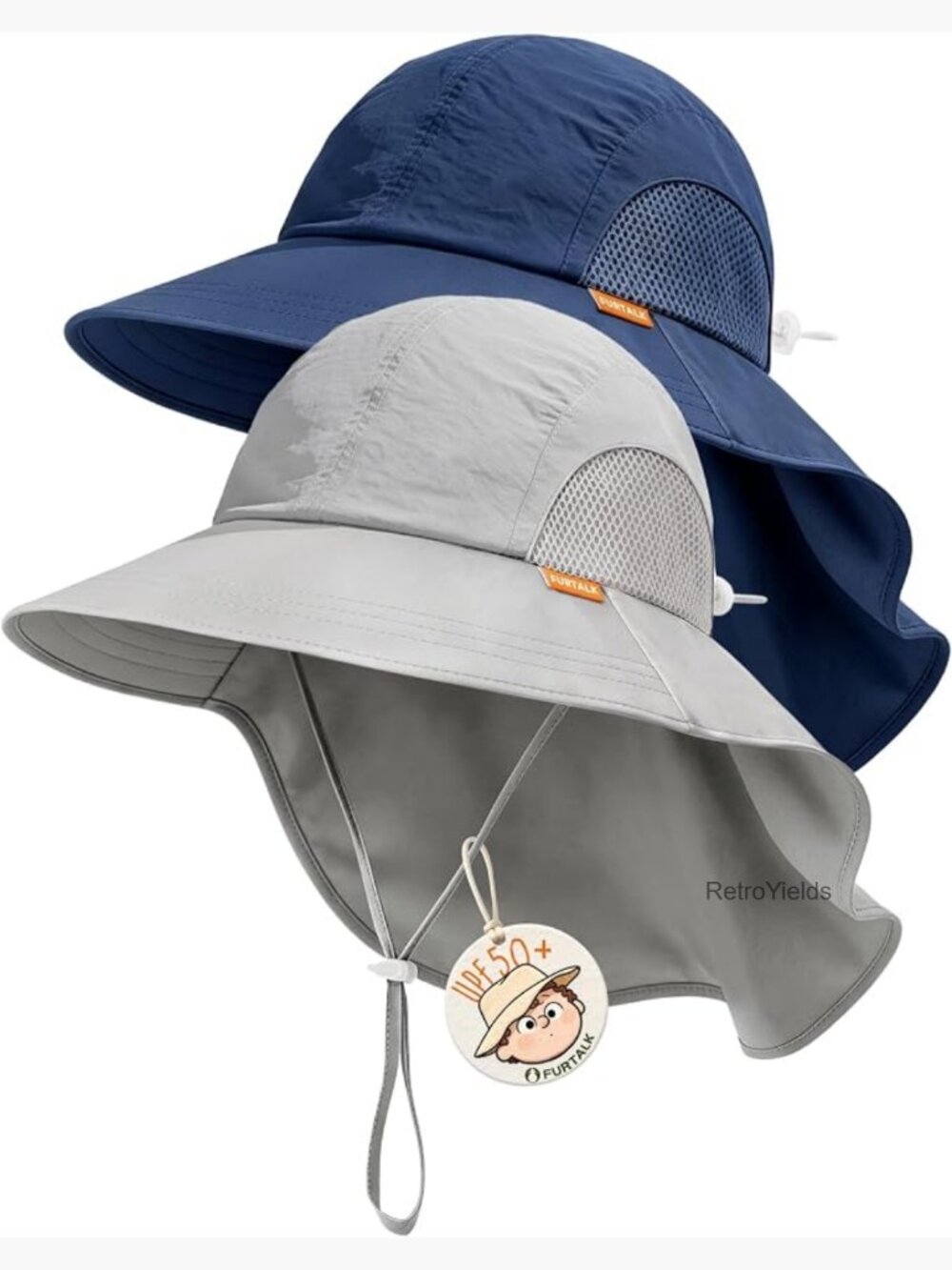 Toddler Sun Hat UPF 50+ Bucket Hat for Summer Beach